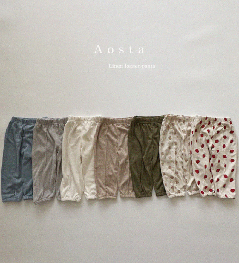 Aosta - Korean Children Fashion - #prettylittlegirls - L Jogger Pants