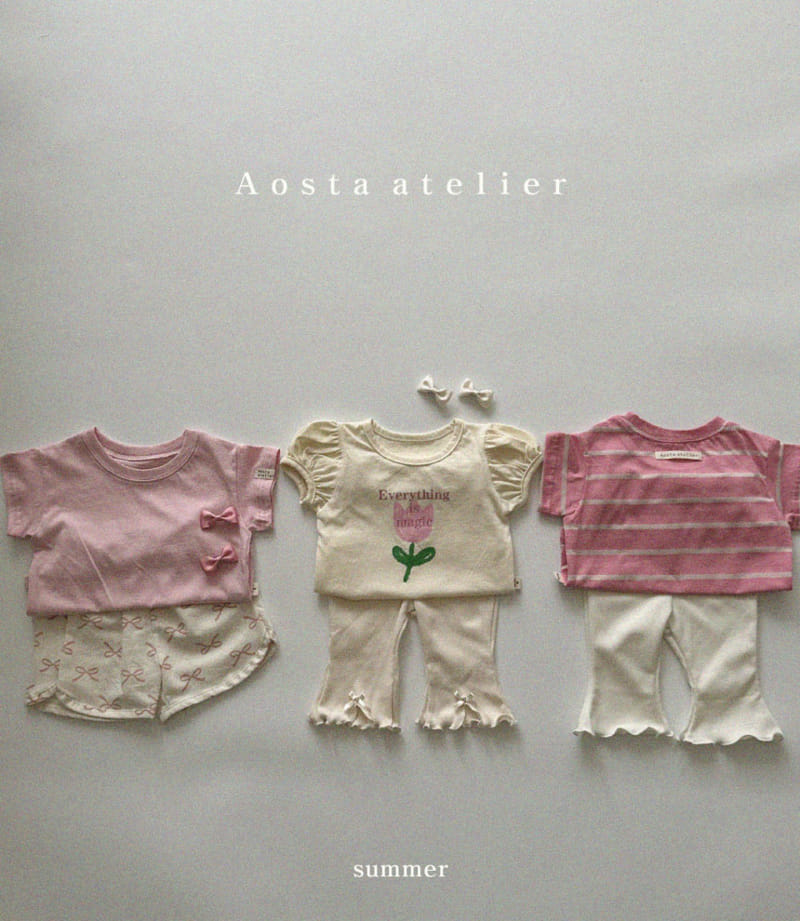 Aosta - Korean Children Fashion - #todddlerfashion - Signature Tee - 10