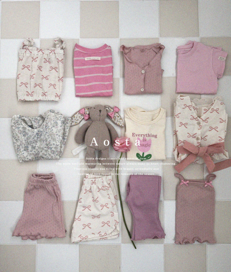 Aosta - Korean Children Fashion - #toddlerclothing - Signature Tee - 11