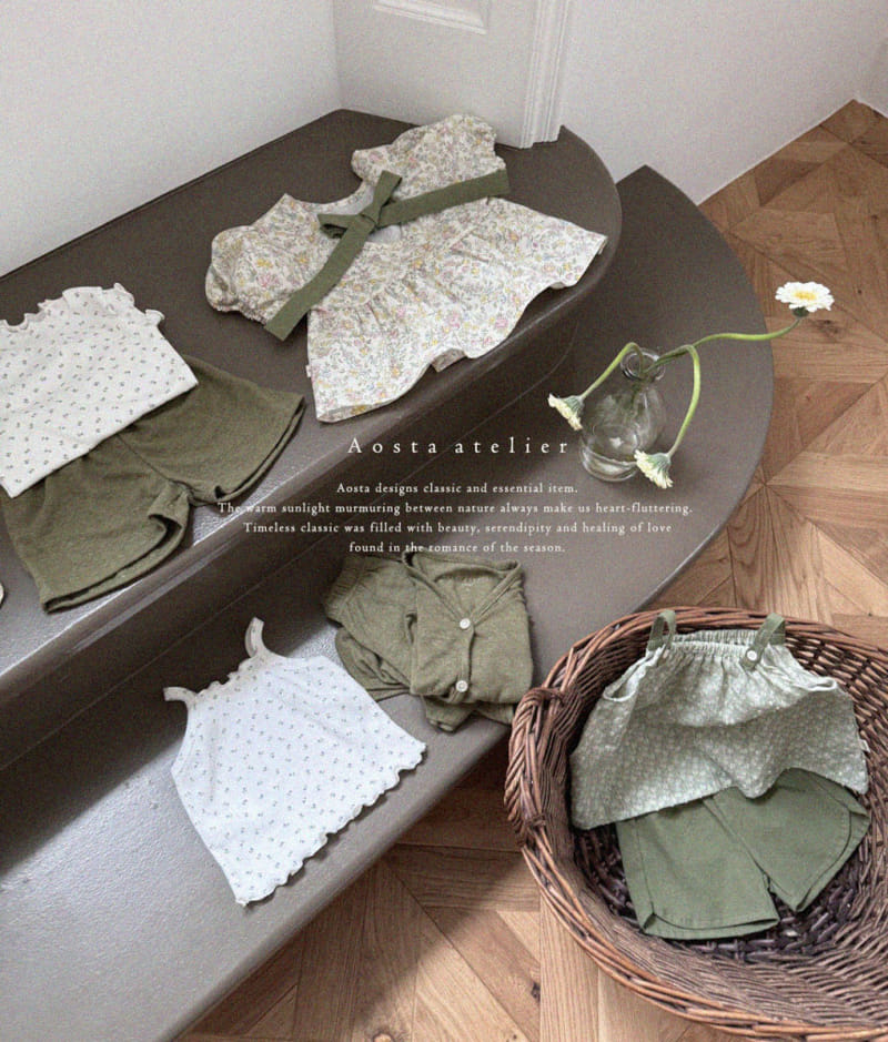 Aosta - Korean Children Fashion - #toddlerclothing - Summer Sleeveless Blouse - 11