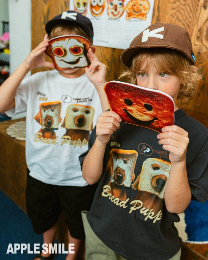 Apple Smile - Korean Children Fashion - #Kfashion4kids - Bread Tee - 8