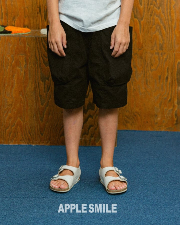 Apple Smile - Korean Children Fashion - #discoveringself - Side Pocket Pants - 3