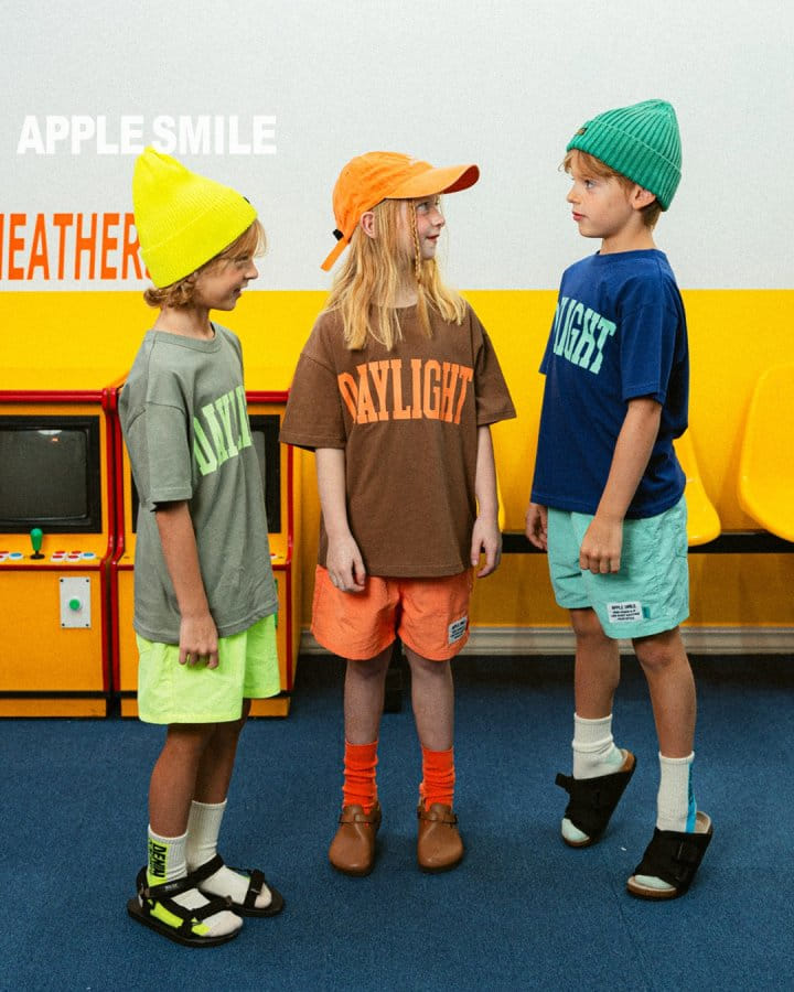Apple Smile - Korean Children Fashion - #minifashionista - Day Tee - 4