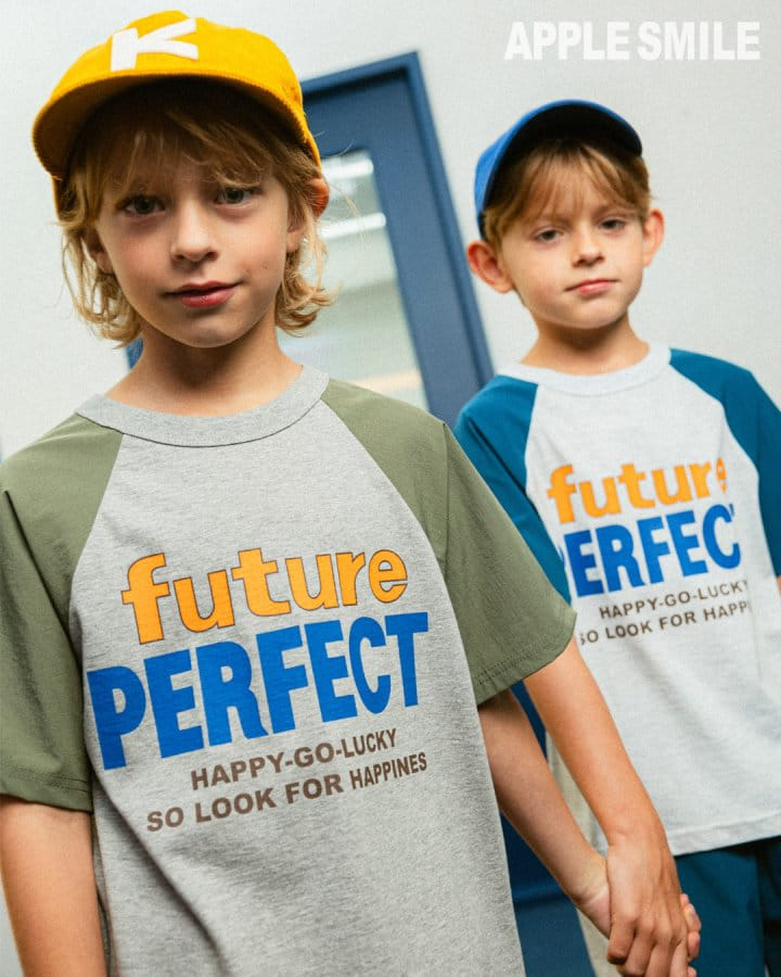 Apple Smile - Korean Children Fashion - #stylishchildhood - Perfect Tee