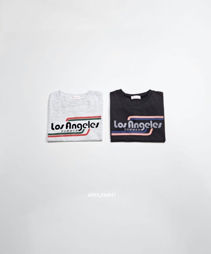 Applemint - Korean Children Fashion - #todddlerfashion - Los Angeles Tee - 4