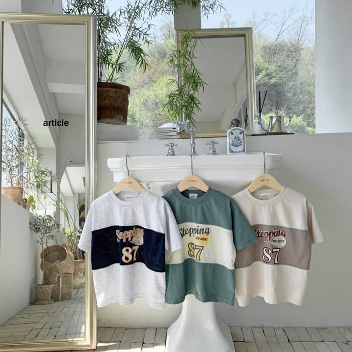 Article - Korean Children Fashion - #designkidswear - New Jersey Mesh Tee