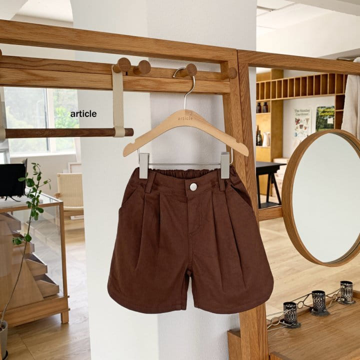 Article - Korean Children Fashion - #prettylittlegirls - Mug Two Tuck Shorts - 6