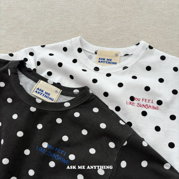 Ask Me Anything - Korean Children Fashion - #discoveringself - Feel Dot Tee - 6
