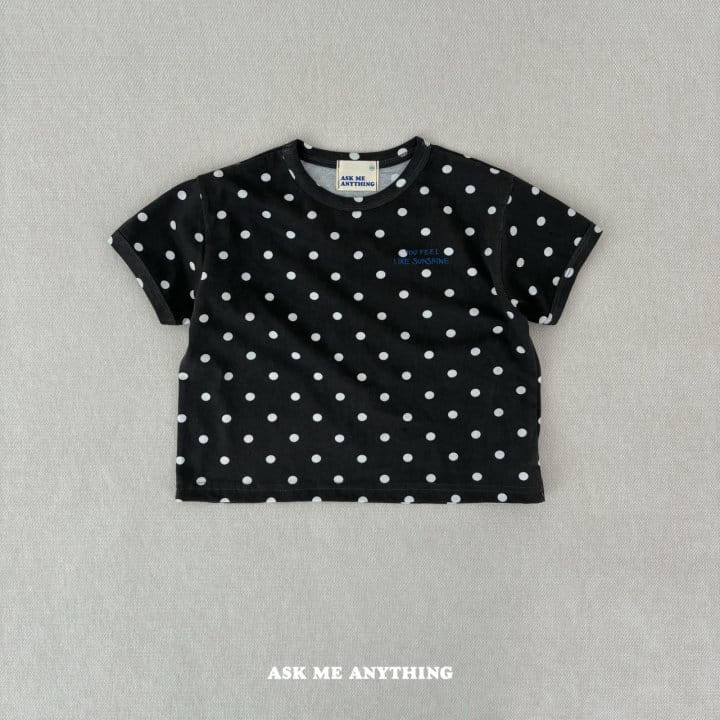 Ask Me Anything - Korean Children Fashion - #fashionkids - Feel Dot Tee - 7