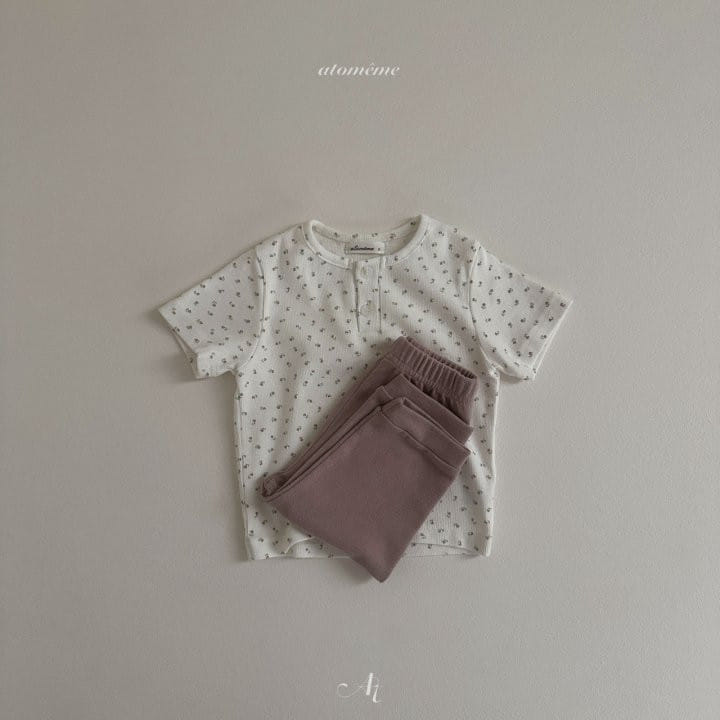 Atomeme - Korean Baby Fashion - #babyfashion - To You Flower Tee - 10