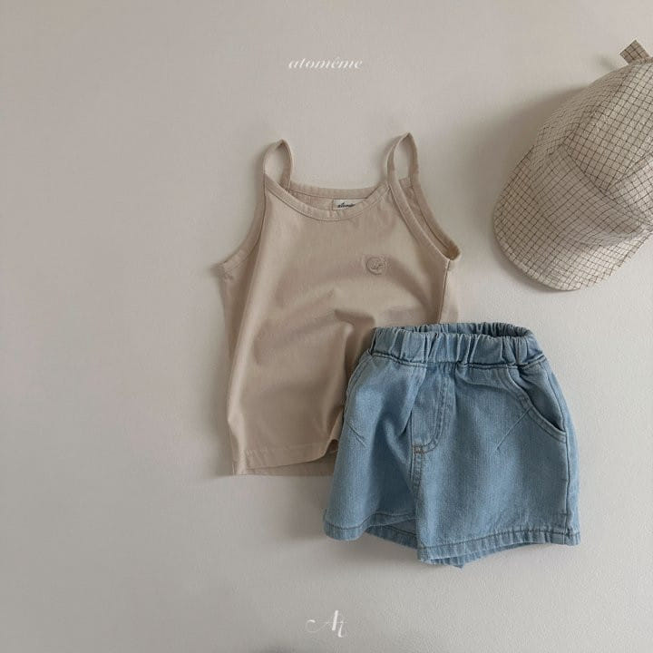 Atomeme - Korean Baby Fashion - #babyfever - Atto String Sleeveless Tee - 8