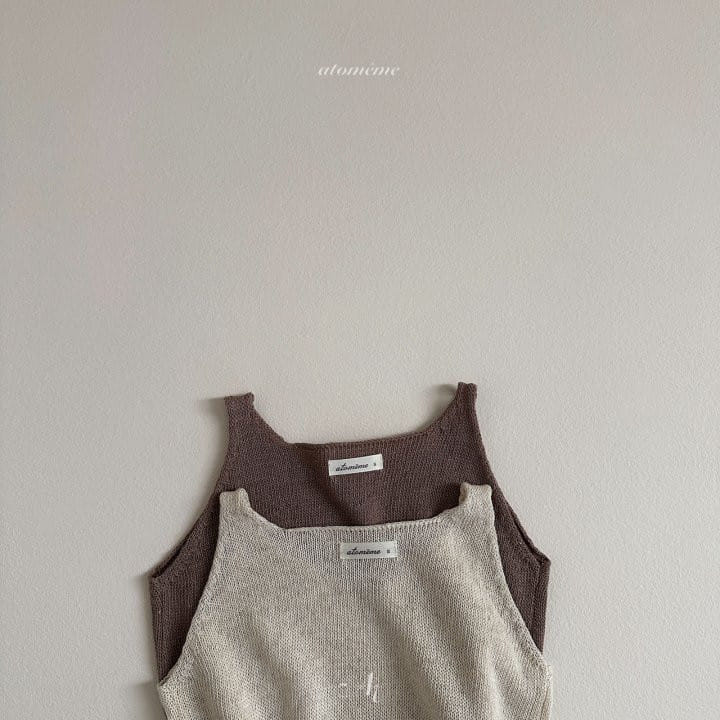 Atomeme - Korean Baby Fashion - #babygirlfashion - L Summer Sleeveless Tee - 5