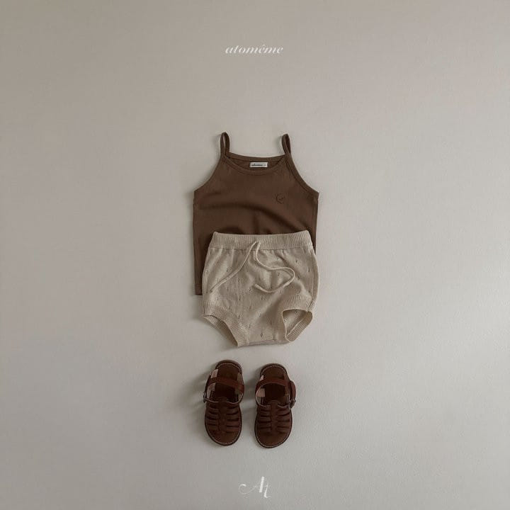 Atomeme - Korean Baby Fashion - #babylifestyle - Atto String Sleeveless Tee - 10