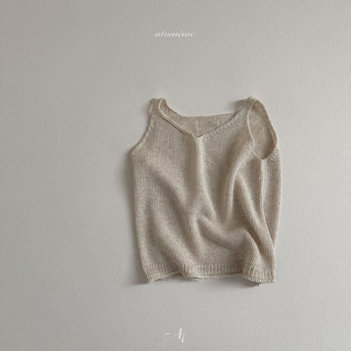 Atomeme - Korean Baby Fashion - #babylifestyle - L Summer Sleeveless Tee - 6