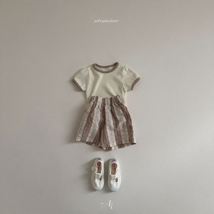 Atomeme - Korean Baby Fashion - #babyoninstagram - Son Son Puff Tee - 8