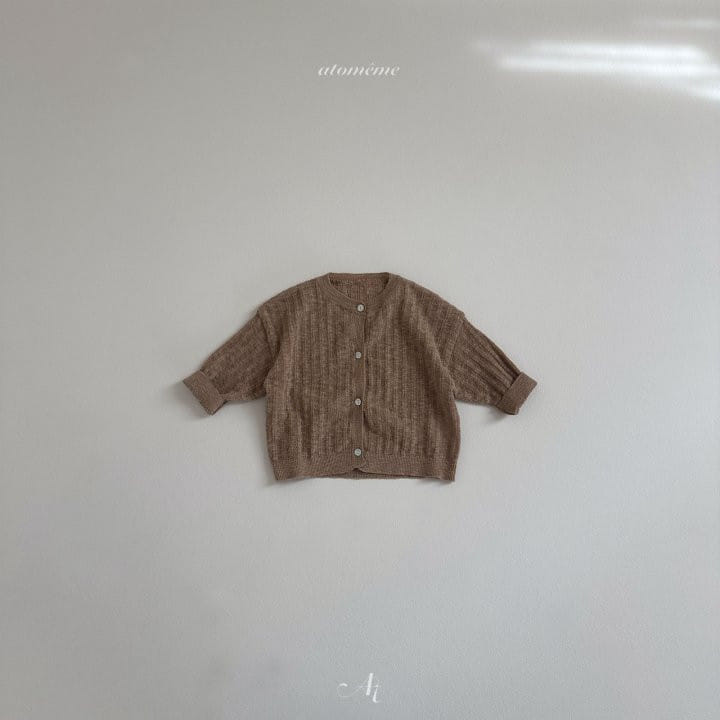 Atomeme - Korean Baby Fashion - #babyootd - Salrang Knit Cardigan - 5