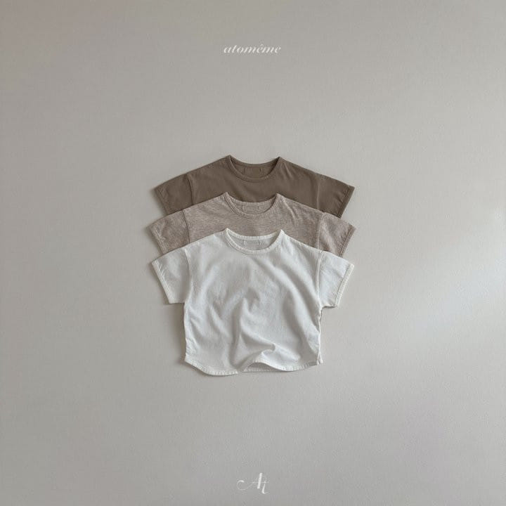 Atomeme - Korean Baby Fashion - #babyootd - Rosy Short Sleeve Tee