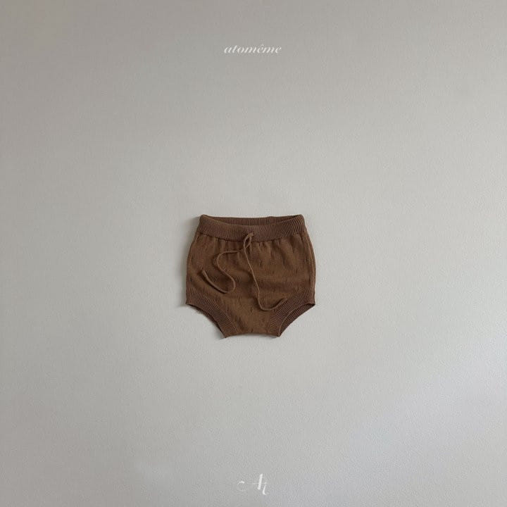 Atomeme - Korean Baby Fashion - #babyoutfit - Vanilla Knit Bloomers - 5