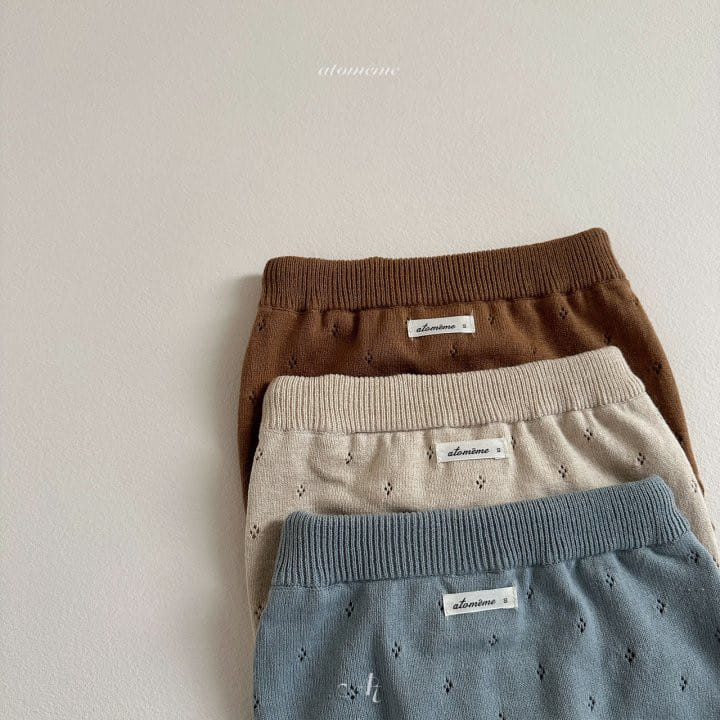 Atomeme - Korean Baby Fashion - #babyoutfit - Vanilla Knit Bloomers - 6