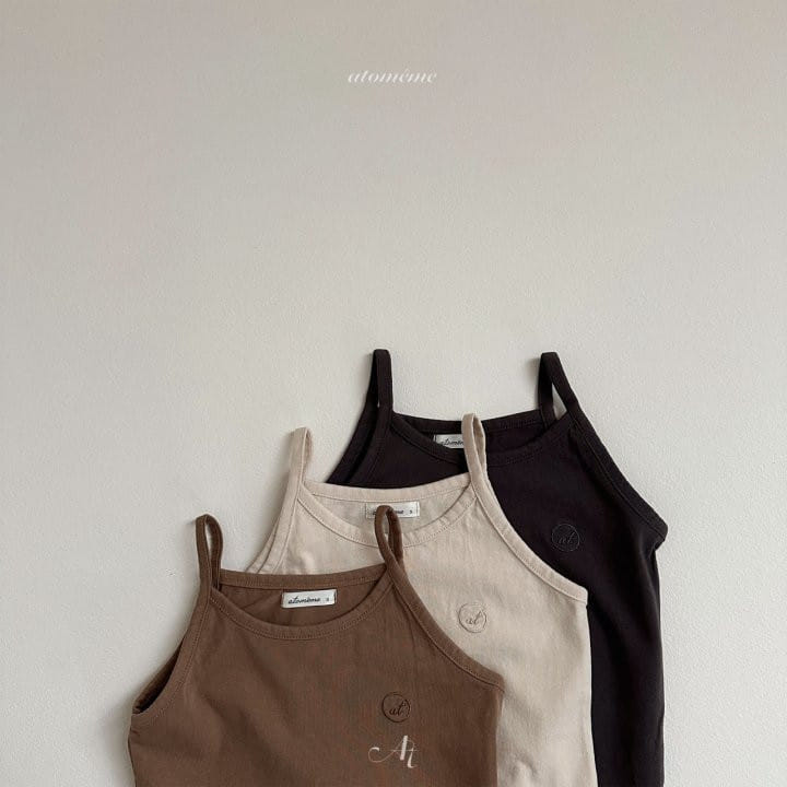Atomeme - Korean Baby Fashion - #onlinebabyboutique - Atto String Sleeveless Tee