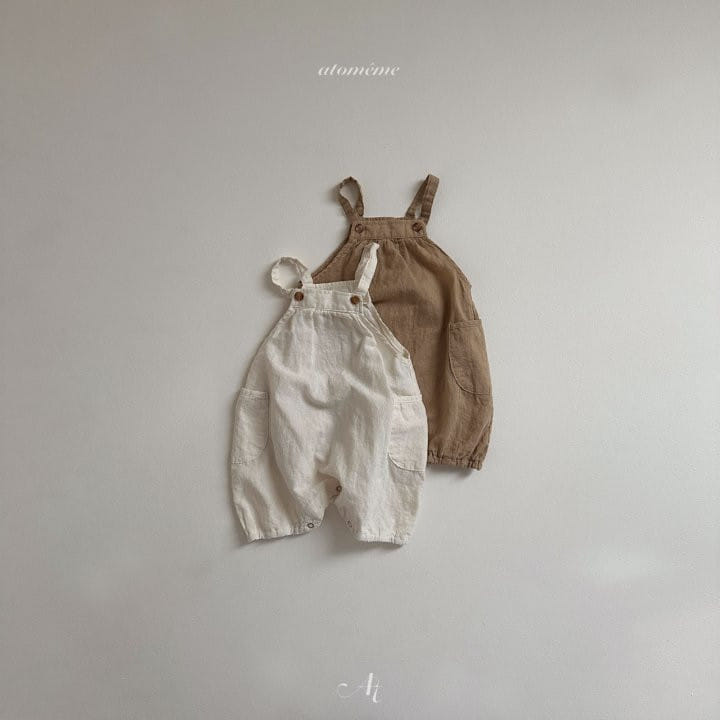 Atomeme - Korean Baby Fashion - #onlinebabyshop - Cereal Overalls 