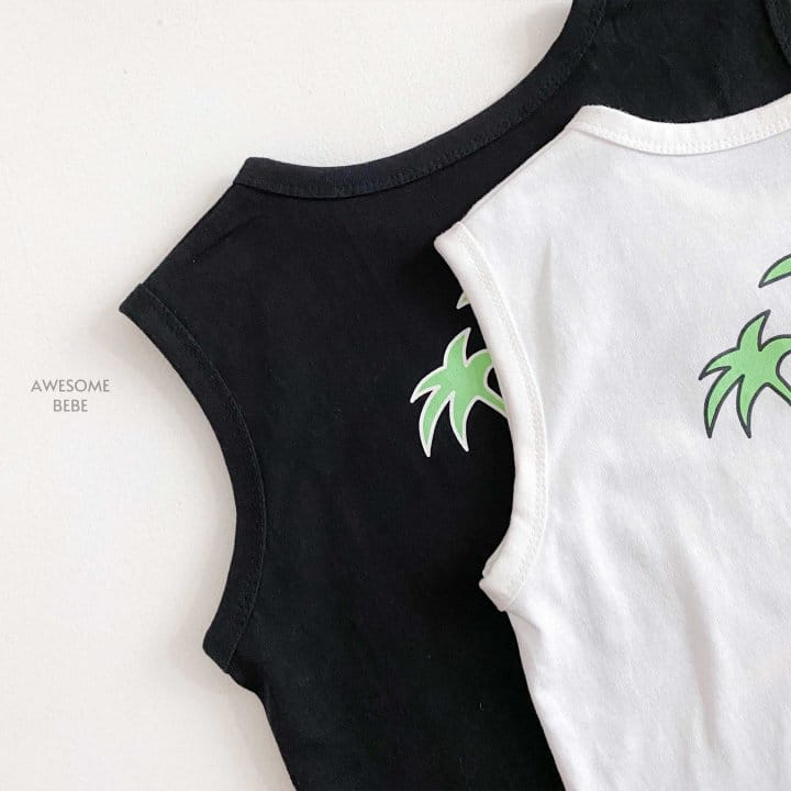 Awesome Bebe - Korean Children Fashion - #kidsstore - Summer Surfing Sleeveless Tee - 6