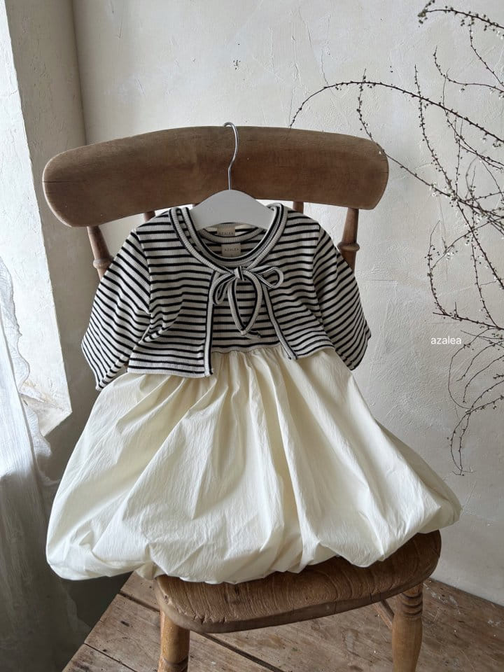 Azalea - Korean Children Fashion - #childofig - Bubble One-Piece - 2