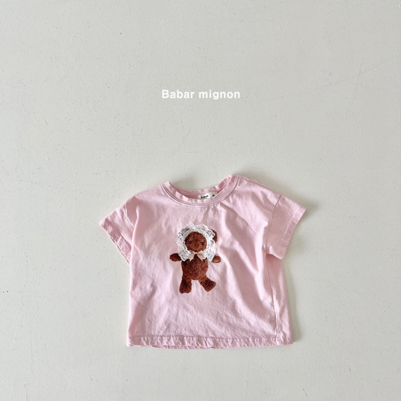 Babar Mignon - Korean Children Fashion - #discoveringself - Doll Bear Tee - 10