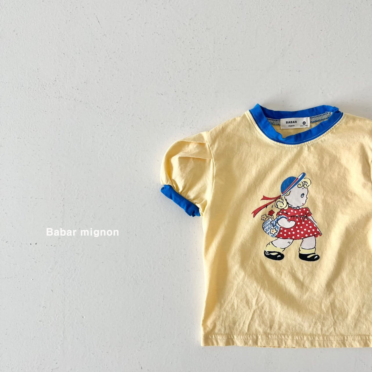 Babar Mignon - Korean Children Fashion - #littlefashionista - Girl Puff Tee - 11