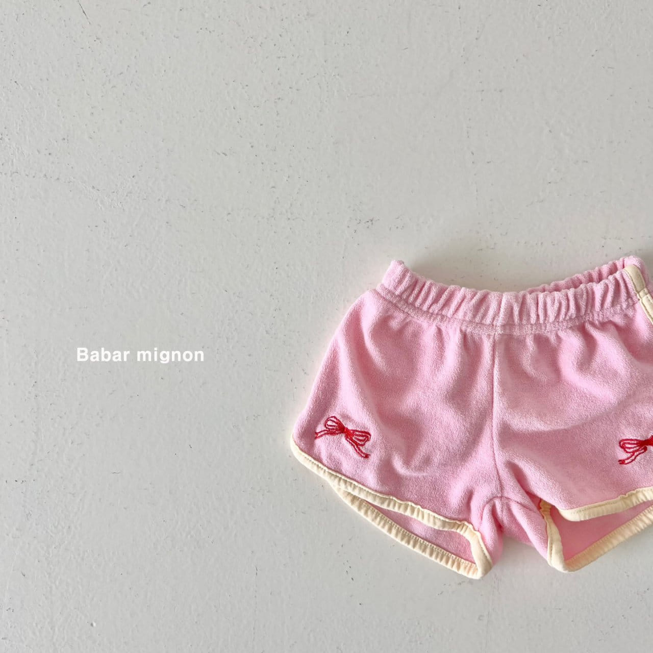 Babar Mignon - Korean Children Fashion - #littlefashionista - Piping Ribbon Shorts - 10