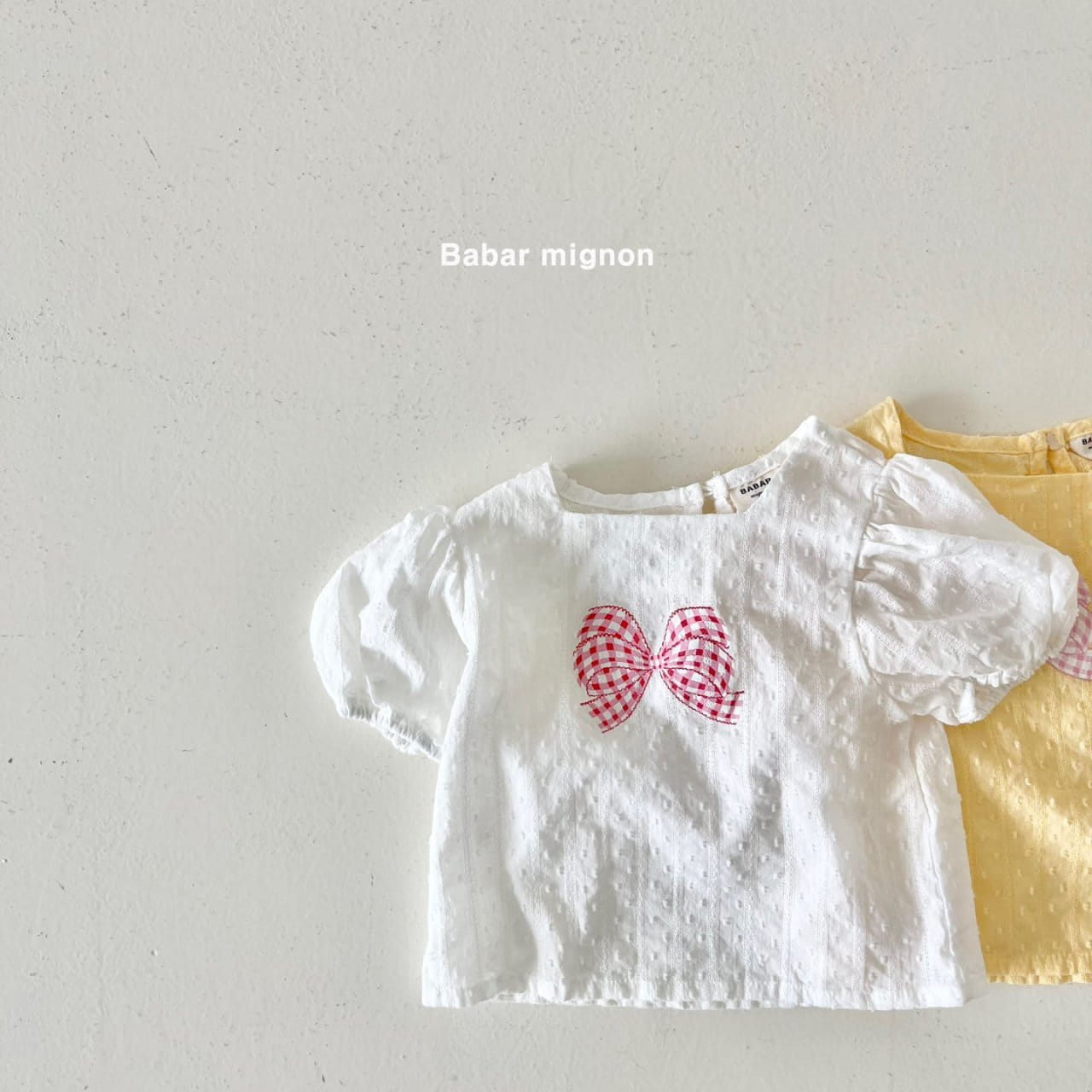 Babar Mignon - Korean Children Fashion - #littlefashionista - Mignon Blouse - 3