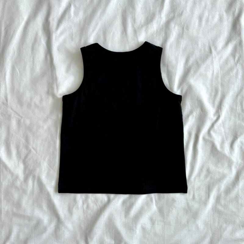 Bailey - Korean Children Fashion - #childofig - Sunday Sleeveless Tee - 8