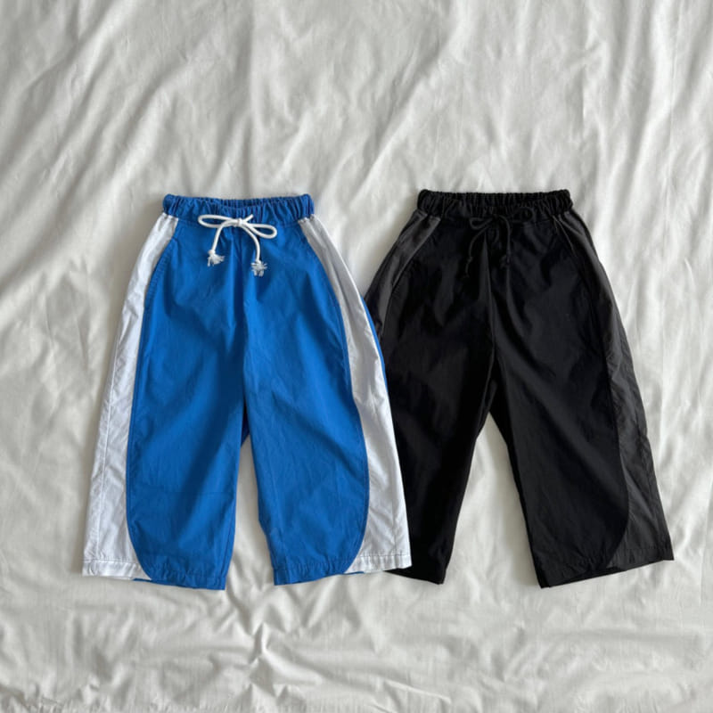 Bailey - Korean Children Fashion - #childofig - Color Line Pants - 2
