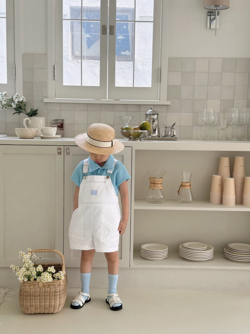 Bailey - Korean Children Fashion - #childofig - Summer Pocket Dungarees Pants - 10