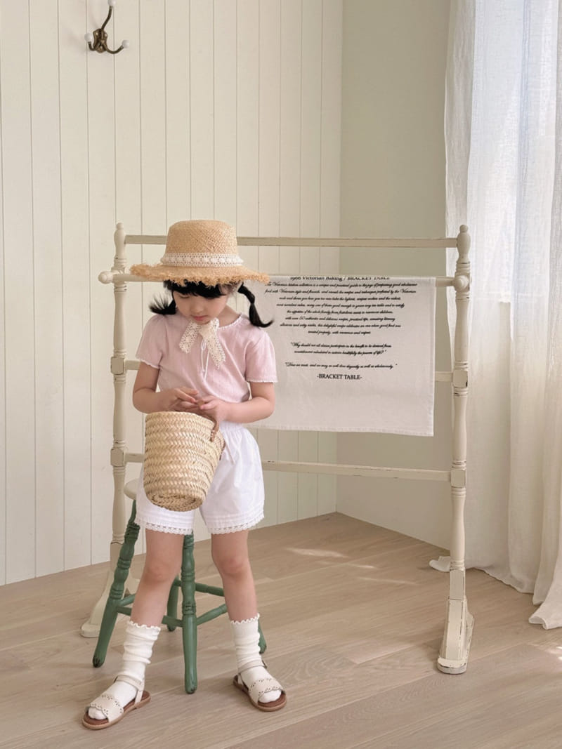 Bailey - Korean Children Fashion - #designkidswear - Lace Short Pants - 7