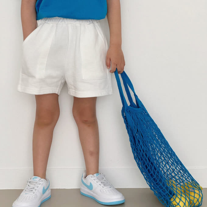 Bailey - Korean Children Fashion - #kidsshorts - Out Pocket Middle Pants