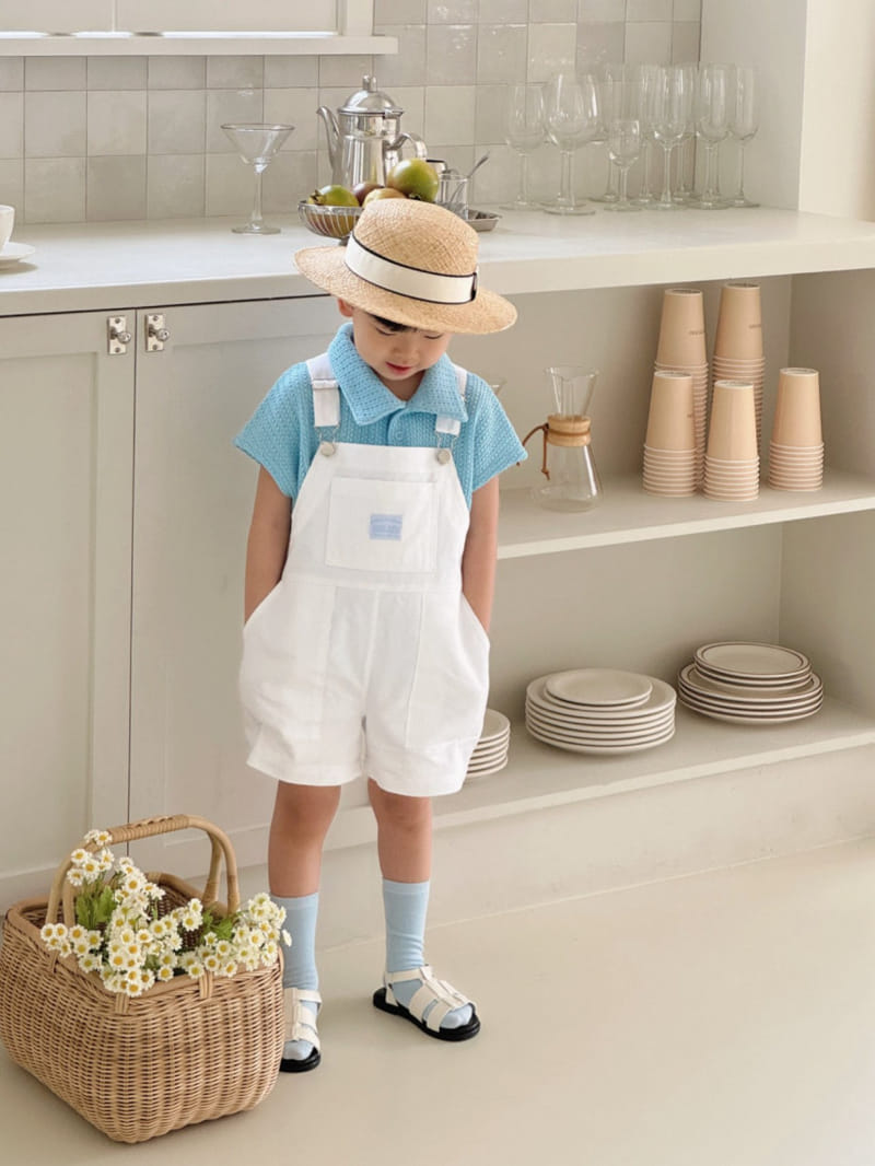 Bailey - Korean Children Fashion - #minifashionista - Summer Pocket Dungarees Pants - 8