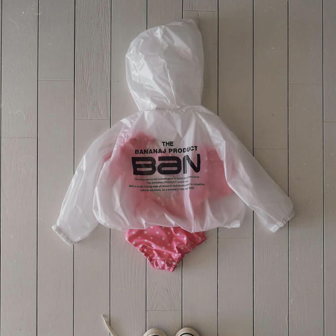 Banana J - Korean Children Fashion - #designkidswear - Raincoat Half Jumper