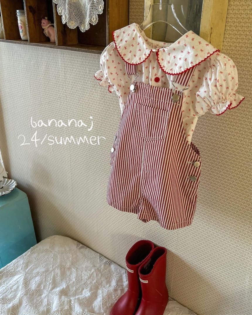 Banana J - Korean Children Fashion - #kidzfashiontrend - Easy Overalls - 5