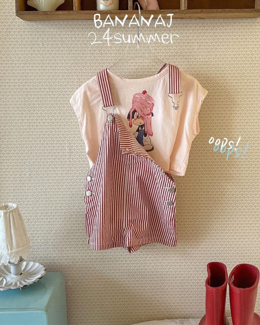 Banana J - Korean Children Fashion - #toddlerclothing - Cute Tee - 2