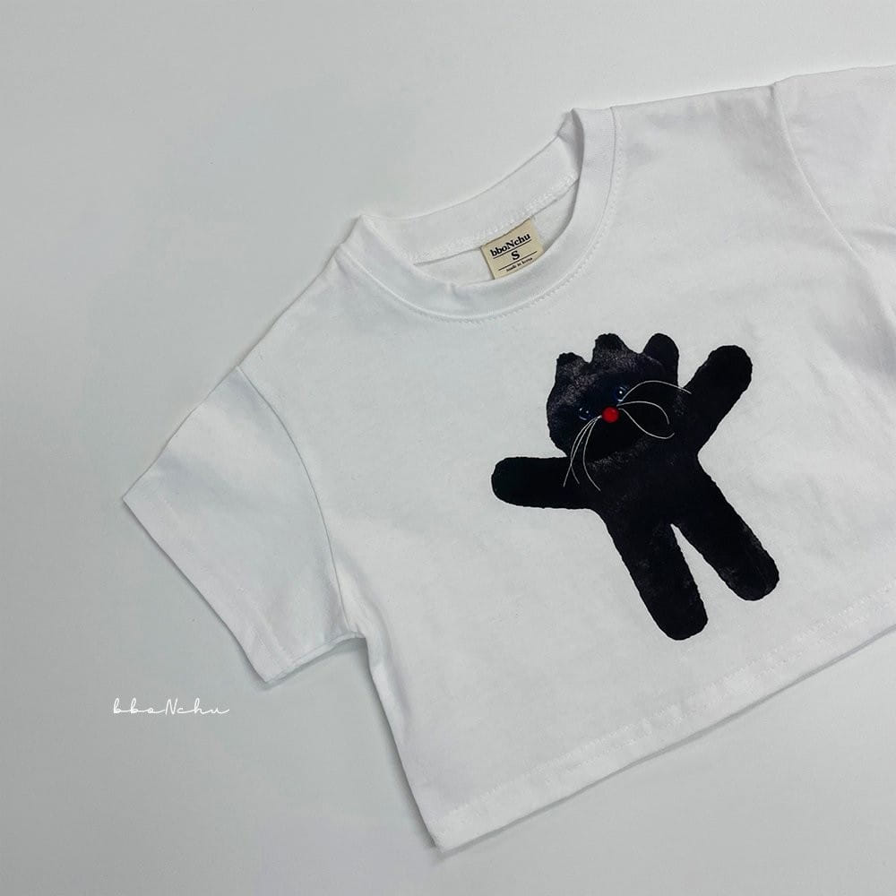 Bbonchu - Korean Children Fashion - #Kfashion4kids - Cat Tee - 6