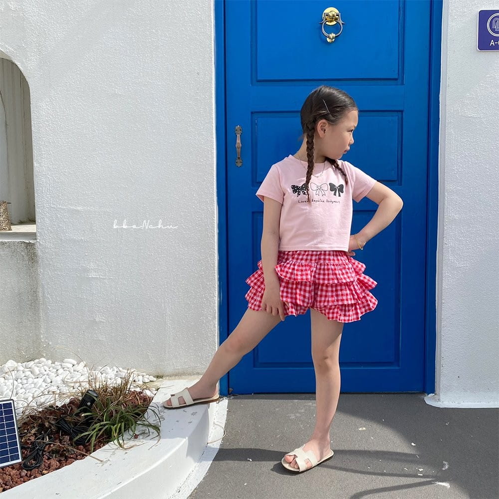 Bbonchu - Korean Children Fashion - #Kfashion4kids - Ribbon Ribbon Tee - 2