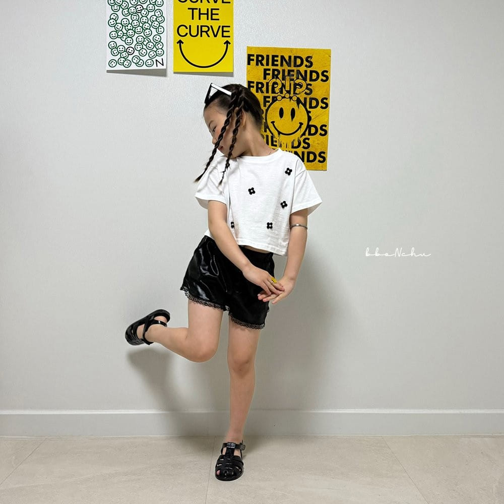 Bbonchu - Korean Children Fashion - #childofig - Pearl Flower Tee - 6