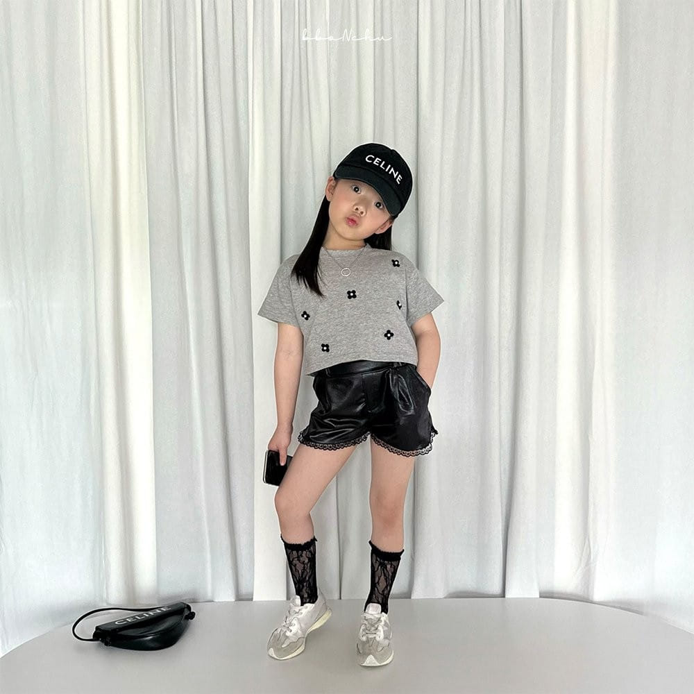 Bbonchu - Korean Children Fashion - #childofig - Pearl Flower Tee - 7