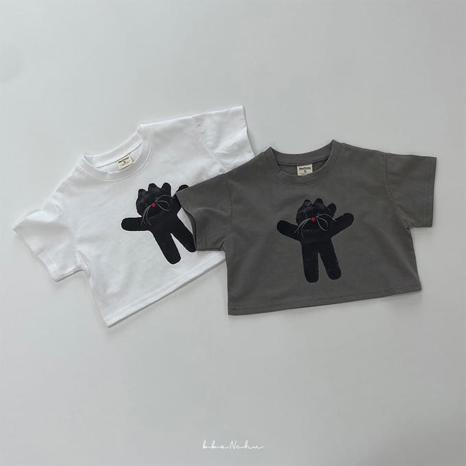 Bbonchu - Korean Children Fashion - #discoveringself - Cat Tee