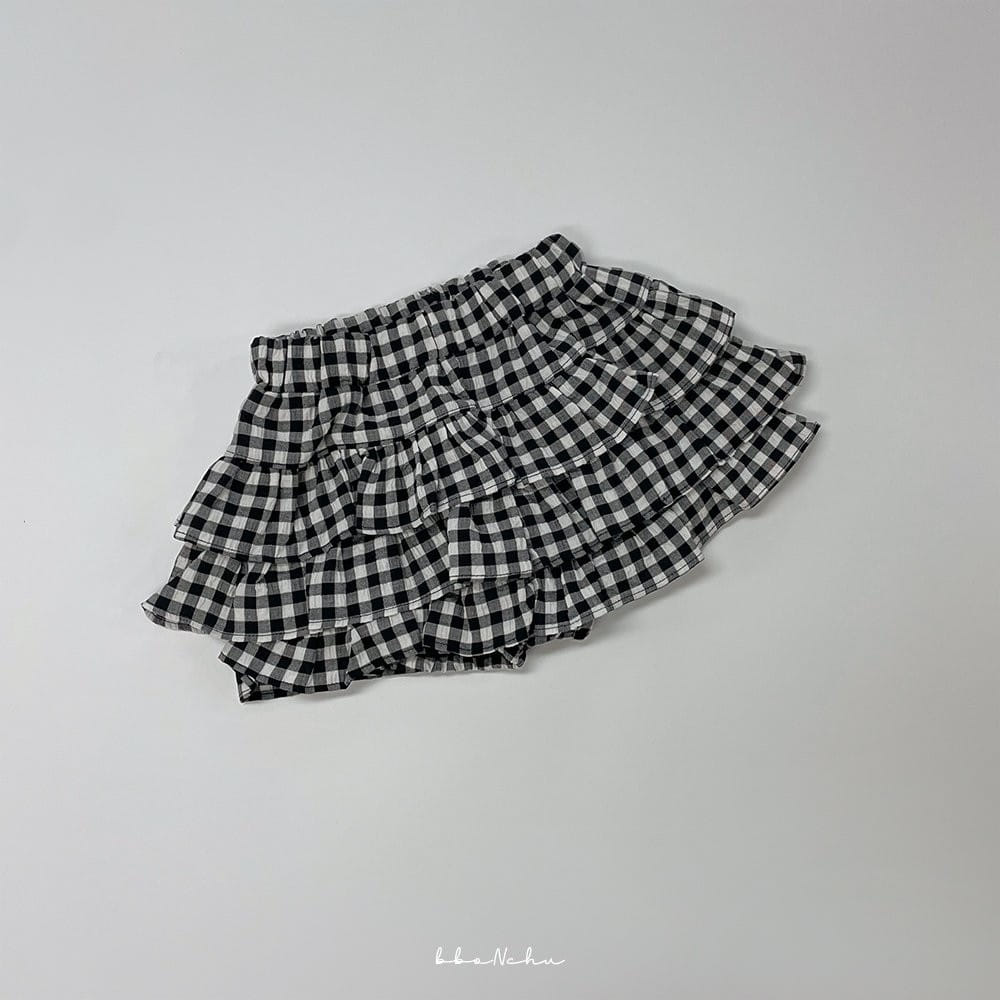Bbonchu - Korean Children Fashion - #kidsshorts - Check Kan Kan Pants - 11