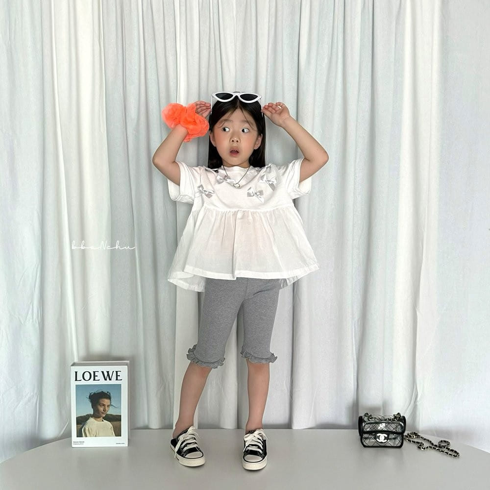 Bbonchu - Korean Children Fashion - #kidsshorts - Ballet Core Top - 2