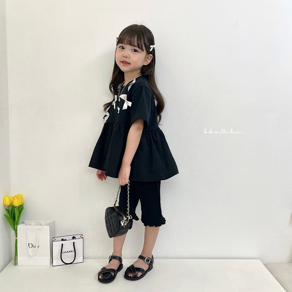 Bbonchu - Korean Children Fashion - #magicofchildhood - Frill Biker Pants - 2