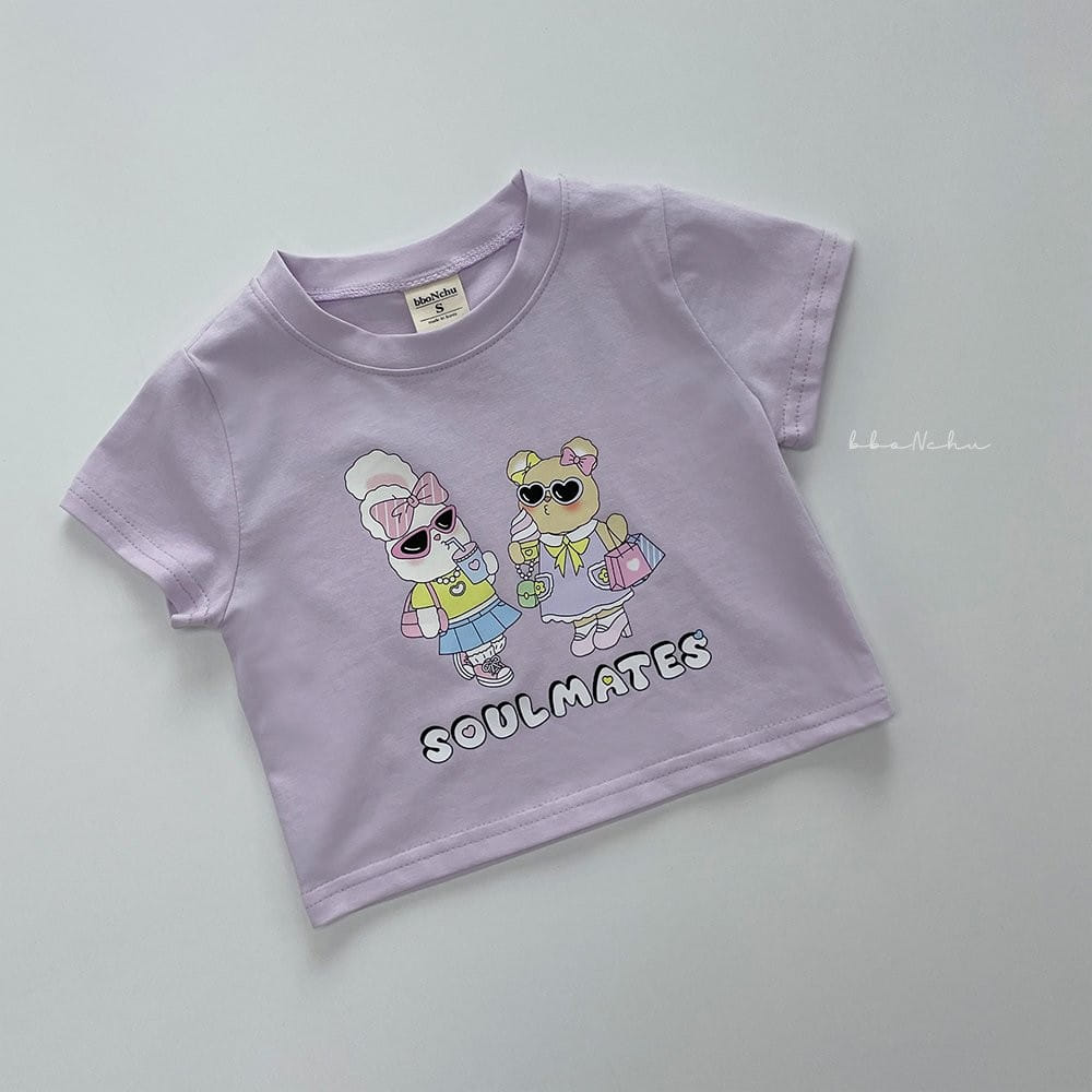 Bbonchu - Korean Children Fashion - #minifashionista - Soulmate Tee - 6