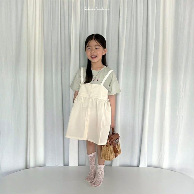 Bbonchu - Korean Children Fashion - #toddlerclothing - Watercolor One-Piece